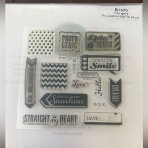 PHOTOGENIC CTMH Stamps - USED